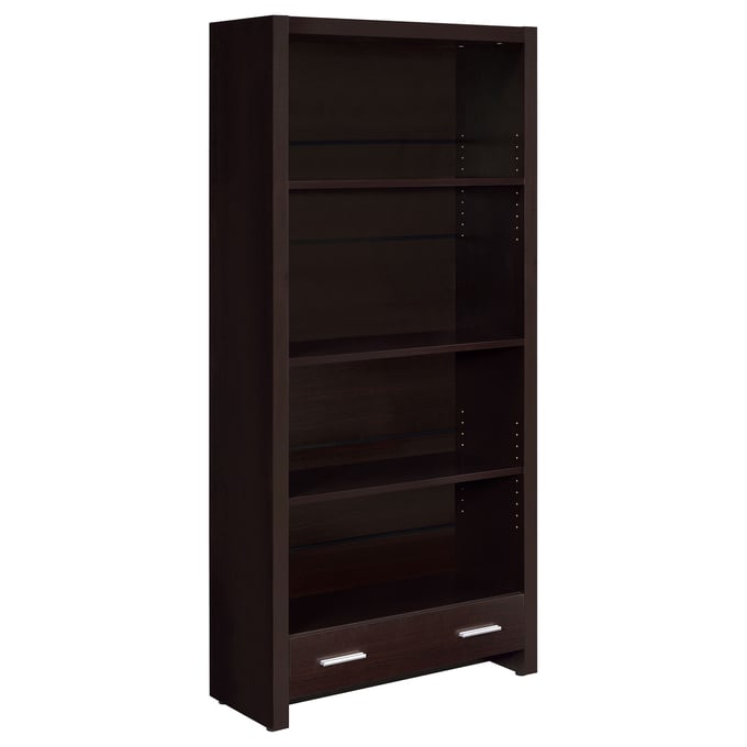 Coaster Furniture Skylar Cappuccino Wood Bookcase CST-800905