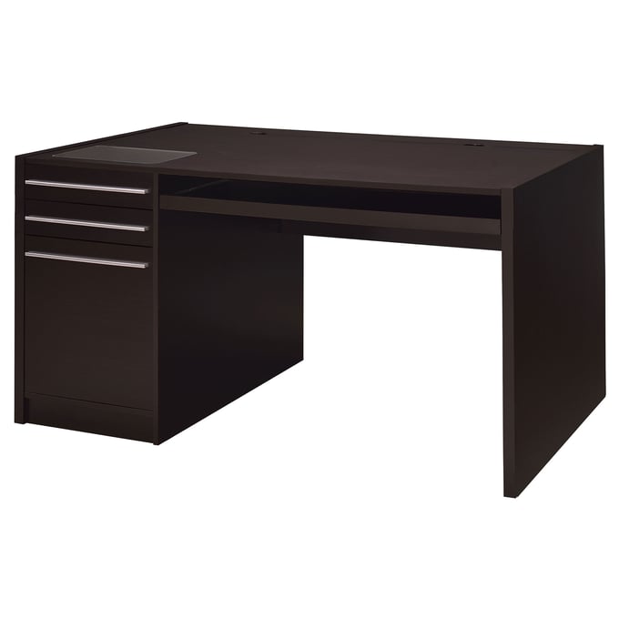 Coaster Furniture Cappuccino Wood Drawers Computer Desk CST-800982