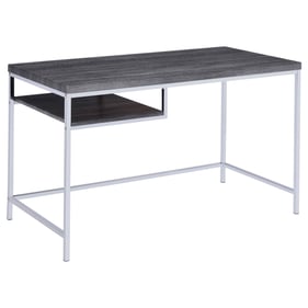 Coaster Furniture Weathered Grey Metal Writing Desk