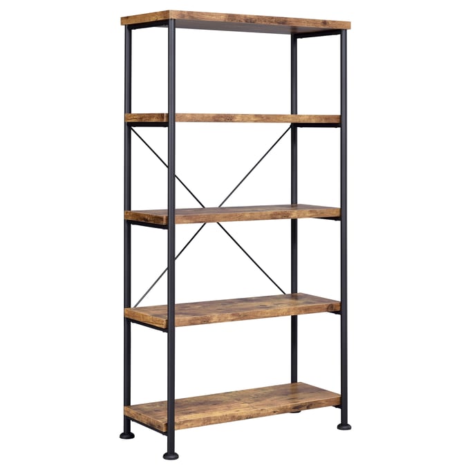 Coaster Furniture Barritt Nutmeg Bookcase CST-801542