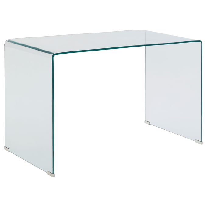 Coaster Furniture Ripley Clear Glass Writing Desk CST-801581