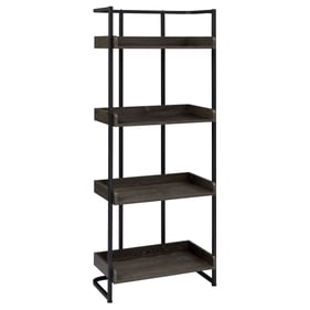 Coaster Furniture Ember Dark Oak Sandy Black Bookcase