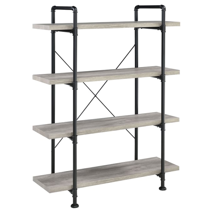 Coaster Furniture Grey Driftwood Bookcase CST-804406