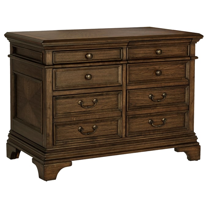 Coaster Furniture Hartshill Burnished Oak File Cabinet CST-881284