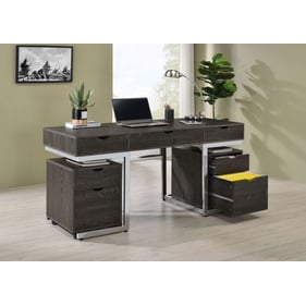 Coaster Furniture Noorvik Dark Oak 3pc Office Furniture Set