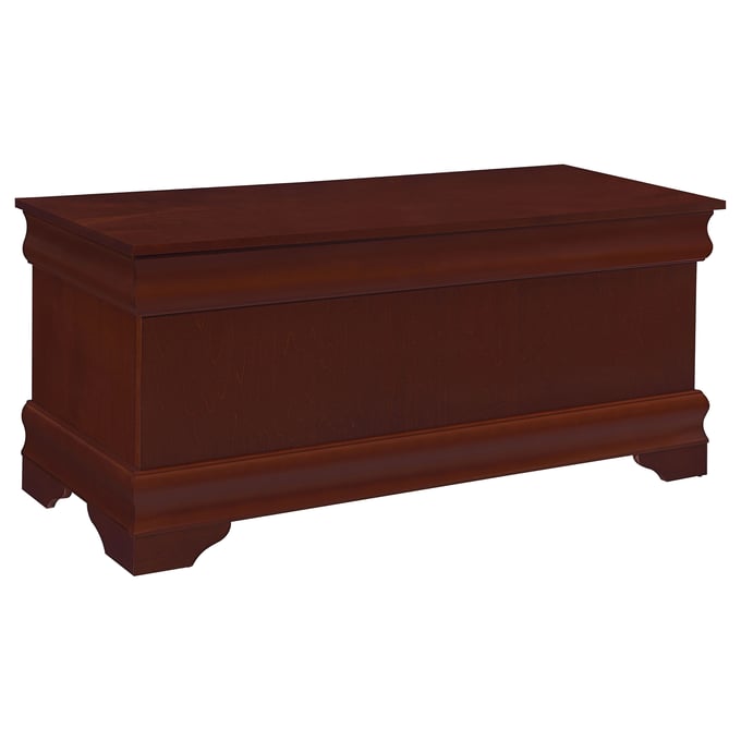 Coaster Furniture Pablo Warm Brown Rectangular Cedar Chest CST-900022