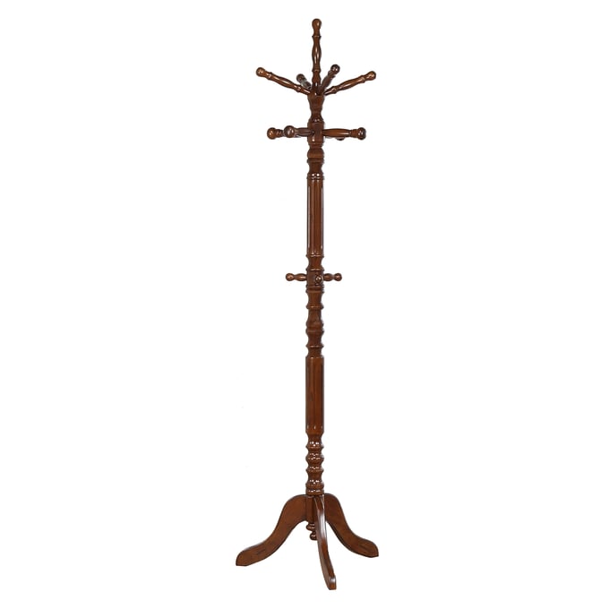 Coaster Furniture Achelle Tobacco Coat Rack with 11 Hooks CST-900769