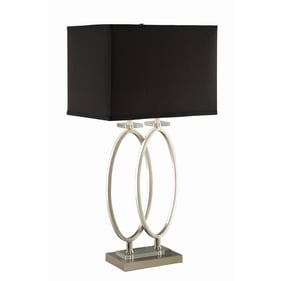 Coaster Furniture Izuku Black Rectangular Shade Table Lamp