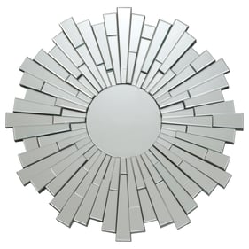 Coaster Furniture Danika Silver Sunburst Circular Mirror