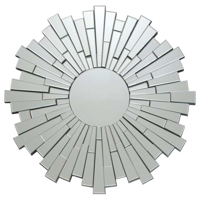 Coaster Furniture Danika Silver Sunburst Circular Mirror CST-901784