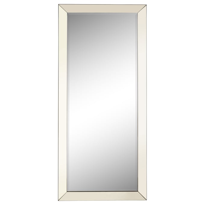 Coaster Furniture Barnett Silver Rectangular Floor Mirror CST-901813