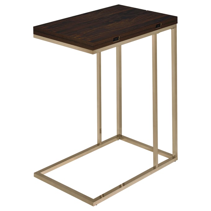 Coaster Furniture Pedro Chestnut Expandable Accent Table CST-902932