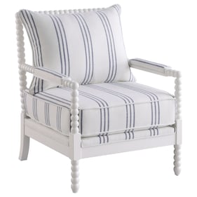 Coaster Furniture Blanchett White Accent Chair