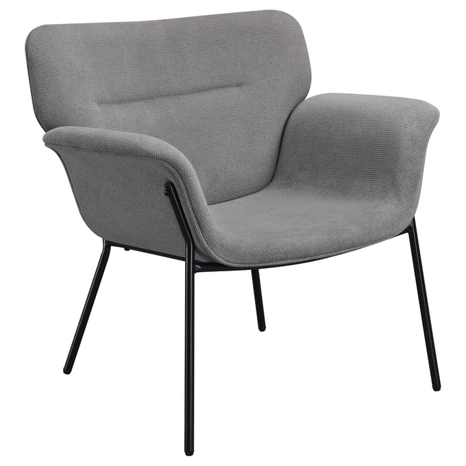 Coaster Furniture Davina Ash Grey Flared Arms Accent Chair CST-905614