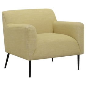 Coaster Furniture Darlene Lemon Track Arms Accent Chair