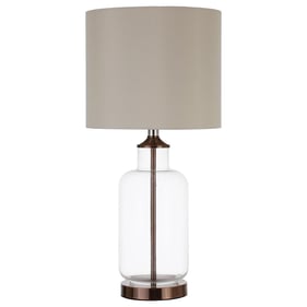 Coaster Furniture Aisha Creamy Beige Drum Shade Table Lamp