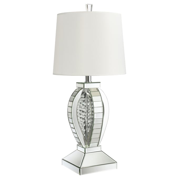 Coaster Furniture Klein White Mirror Table Lamp CST-923287