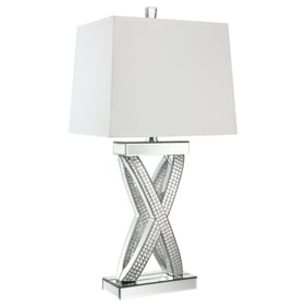 Coaster Furniture Dominick White Mirror Table Lamp