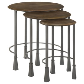 Coaster Furniture Deja Natural Nesting Table