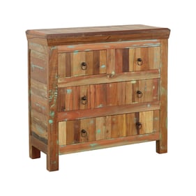 Coaster Furniture Harper Reclaimed Wood 4 Drawers Accent Cabinet