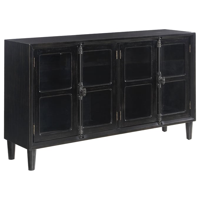 Coaster Furniture Sylvia Black Accent Cabinet CST-950780