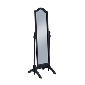 Coaster Furniture Cabot Black Cheval Mirror with Arched Top