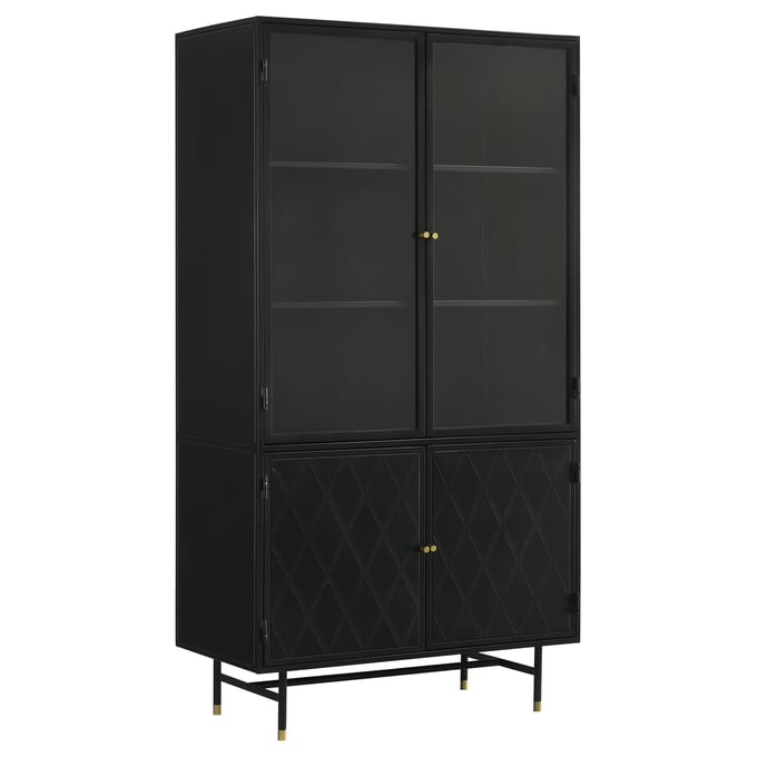 Coaster Furniture Santiago Matte Black Accent Cabinet CST-951134