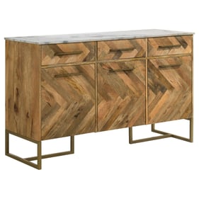 Coaster Furniture Keaton Natural 3 Doors Accent Cabinet