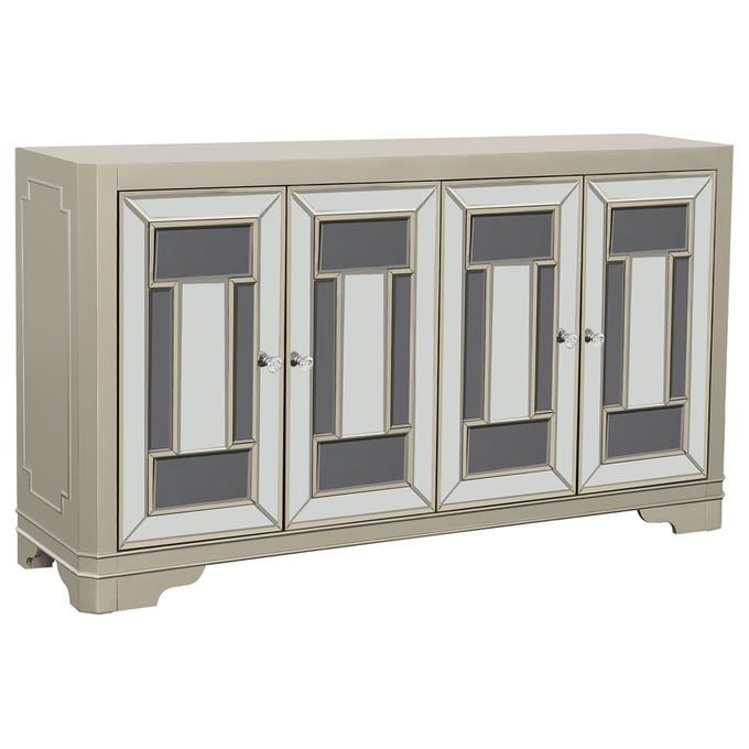 Coaster Furniture Toula Champagne Accent Cabinet CST-953487