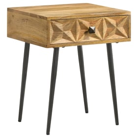 Coaster Furniture Ezra Natural Mango Accent Table