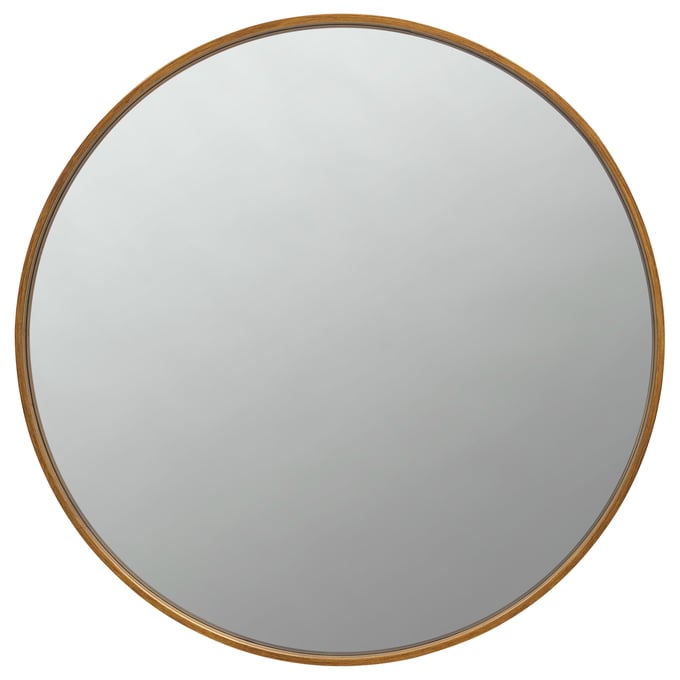 Coaster Furniture OMalley Brass Round Mirror Brass CST-961488