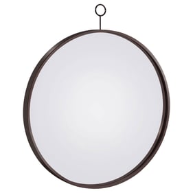 Coaster Furniture Gwyneth Black Nickel Round Wall Mirror