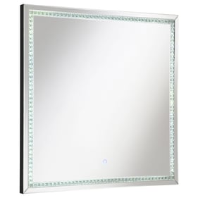 Coaster Furniture Noelle Square Wall Mirror with LED Lights