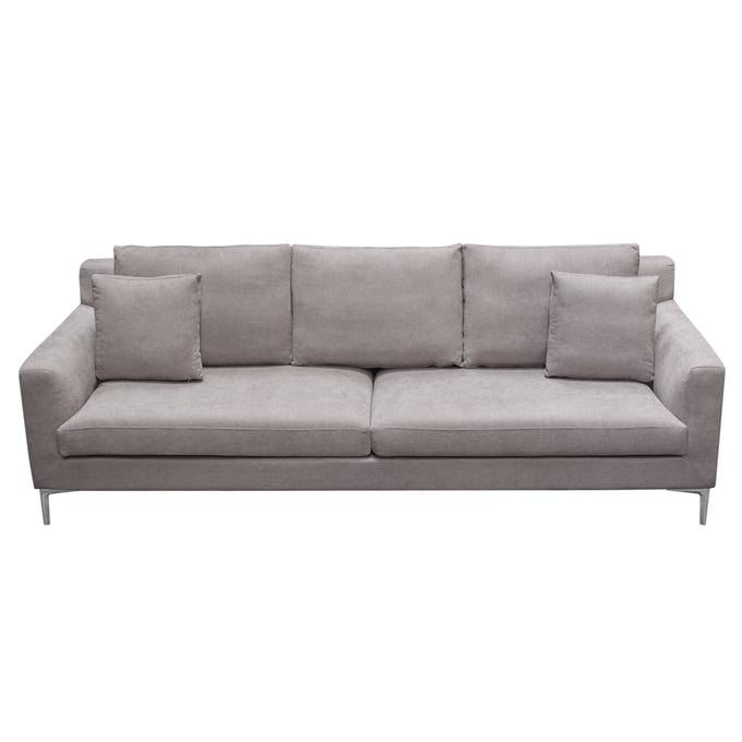 Diamond Sofa Seattle Grey Loose Back Sofa DMND-SEATTLESOGR