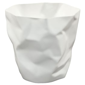 Modway Furniture Lava White Trash Bin