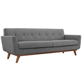 Modway Furniture Engage Gray Upholstered Sofa