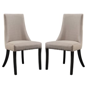 2 Modway Furniture Reverie Beige Dining Side Chairs