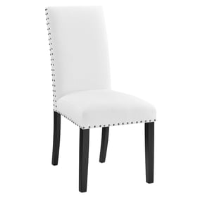 Modway Furniture Parcel White Fabric Dining Side Chair