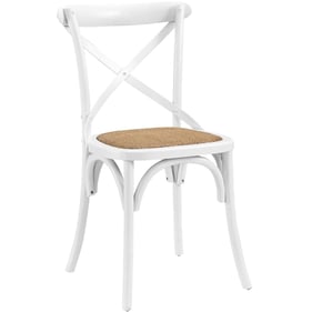 Modway Furniture Gear White Dining Side Chair