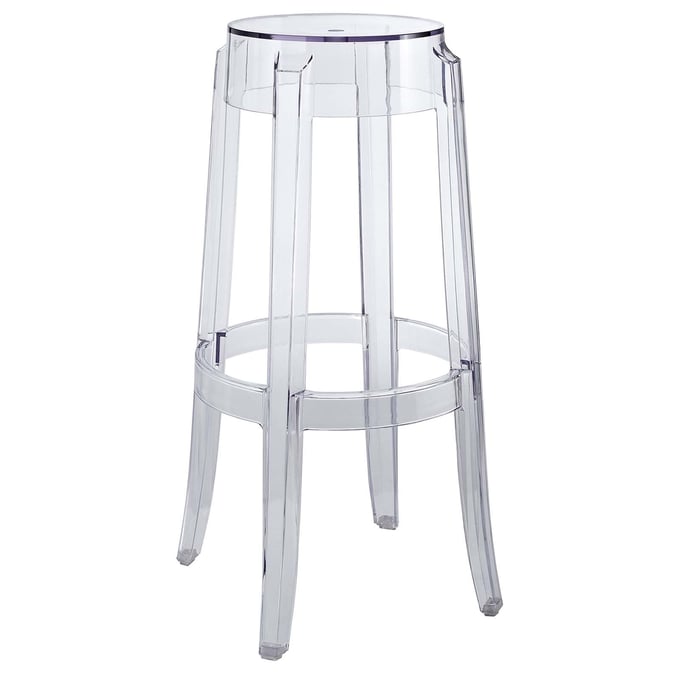 Modway Furniture Casper Clear Bar Stool EEI-170-CLR