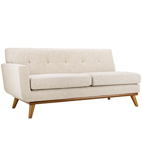 Modway Furniture Engage Beige Fabric Left Arm Loveseat