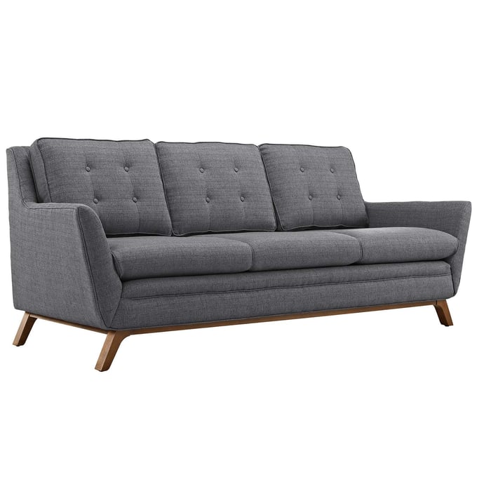 Modway Furniture Beguile Gray Sofa EEI-1800-DOR