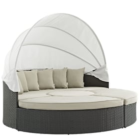 Modway Furniture Sojourn Beige Outdoor Sunbrella Daybed