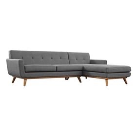 Modway Furniture Engage Gray Right Facing Sectional