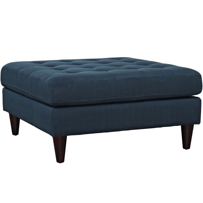 Modway Furniture Empress Azure Upholstered Large Ottoman EEI-2139-AZU