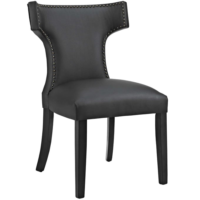 Modway Furniture Curve Black Dining Chair EEI-2220-BLK