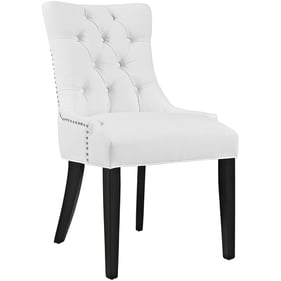 Modway Furniture Regent White Leather Dining Chair