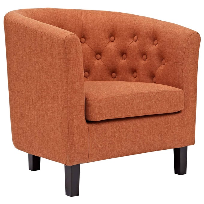 Modway Furniture Prospect Orange Upholstered Armchair EEI-2551-ORA