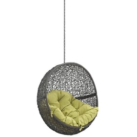 Modway Furniture Hide Gray Peridot Outdoor Swing Chair Without Stand