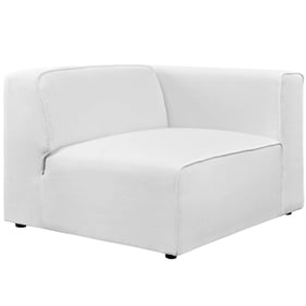 Modway Furniture Mingle White Right Facing Sofa